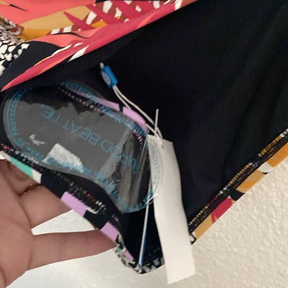 NWT- Bleu by Rod Beattie-Let's Get Loud Tie Side Bikini bottoms - Size 14 - Picture 9 of 9